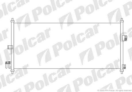 Радіатори кондиціонера Polcar 2733K8C1S