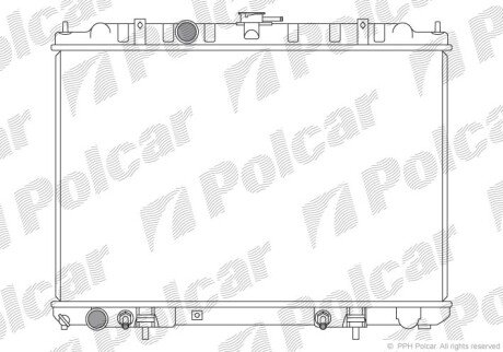 Радіатори охолодження Polcar 274608-1