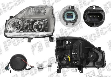 Фара основная Polcar 2751091E