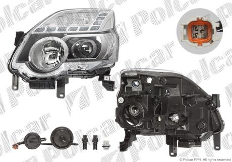 Фара основная Polcar 2751092E