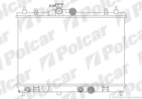 Радіатори охолодження Polcar 275808-1