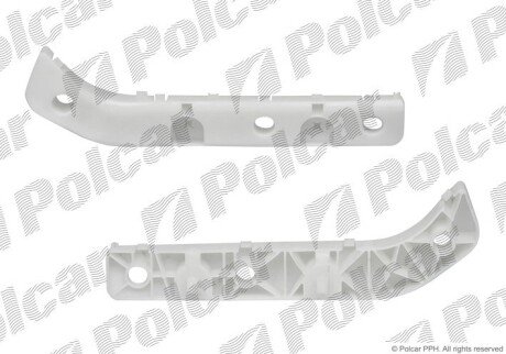 Кронштейн бампера лівий Polcar 27589617