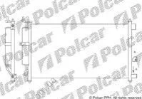 Радіатор кондиціонера (Конденсатор) з осушувачем Polcar 2758K8C2S (фото 1)