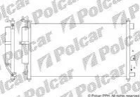 Радиатор кондиционера (Конденсатор) с осушителем Polcar 2758K8C2S
