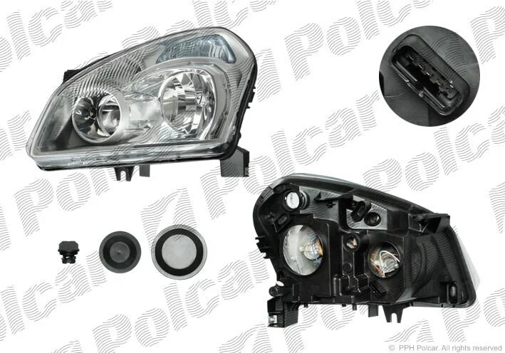 Фара основна права H7, PY21W, W5W Polcar 275910-E (фото 1)