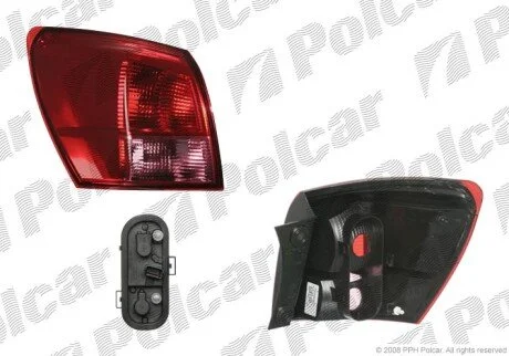 Фонарь задний справа наружный Polcar 275988-E
