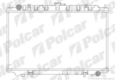 Радіатори охолодження Polcar 276108-3