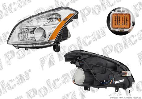 Фара основная Polcar 2765093