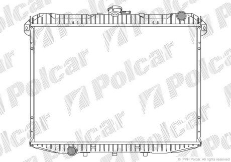 Радіатори охолодження Polcar 277008-2