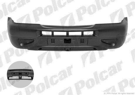 Бампер передній Polcar 277107-Z