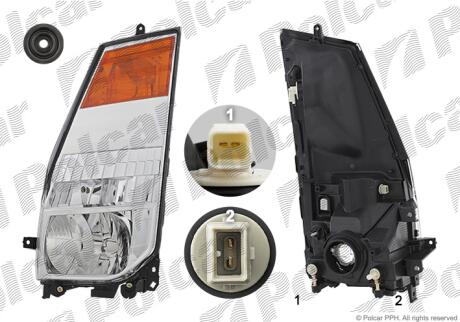 Фара основная Polcar 2786091E