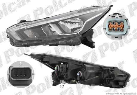 Фара основная Polcar 27B210-X