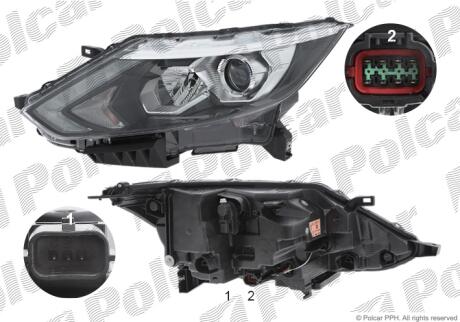 Фара основная Polcar 27C1104X
