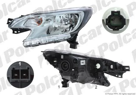 Фара основная Polcar 27L1091V