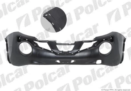 Бампер передний Polcar 27L207