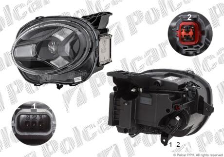 Фара основная Polcar 27L3091V