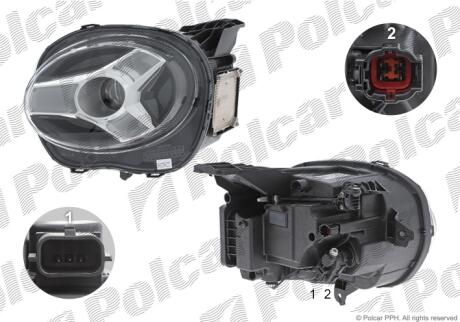 Фара основна Polcar 27L310-V