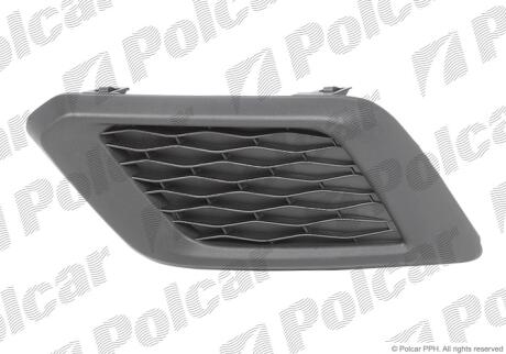 Решетка бампера правая Polcar 27X127-2