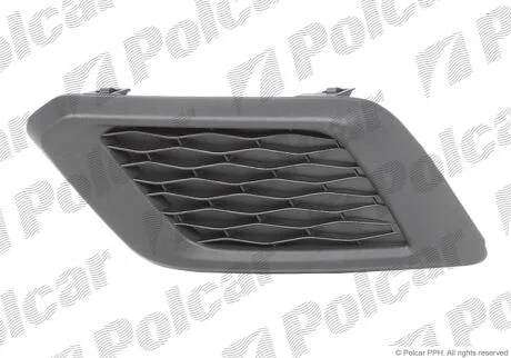 Решетка бампера правая Polcar 27X127-2