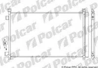 Радиатор кондиционера (Конденсатор) с осушителем Polcar 27X1K8C2S