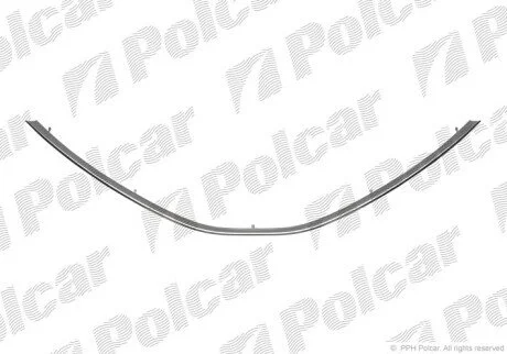 Накладка решітки бампера Polcar 28000512