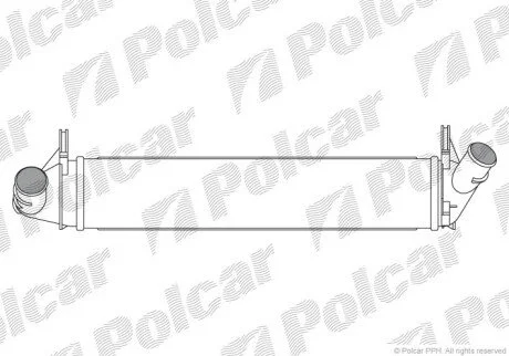 Радиаторы воздуха (Интеркулеры) Polcar 2801J8-1