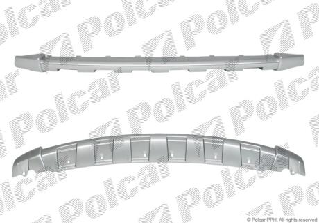 Накладка решетки бампера Polcar 28052712