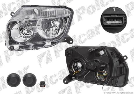 Фара основная Polcar 2820093E