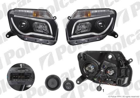 Фара основная Polcar 282009AE