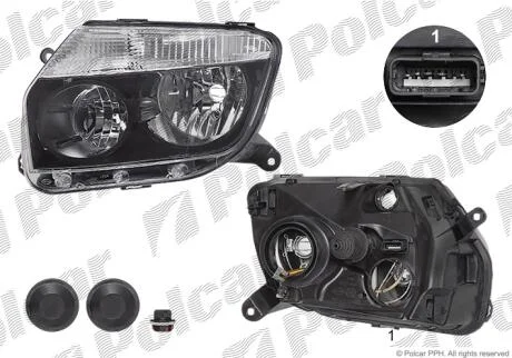 Фара основна Polcar 2820104E