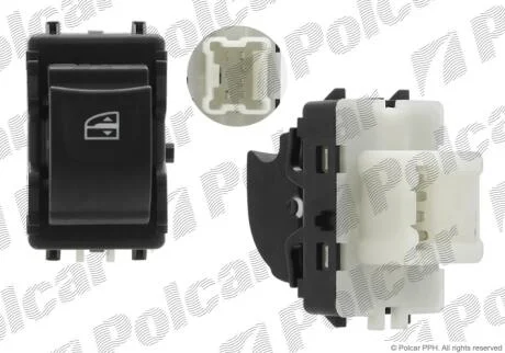 Блок кнопок стеклоподъемников Polcar 2820P-73