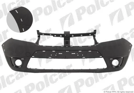 Бампер передній Polcar 28B107-6