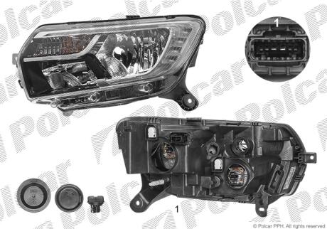 Фара основная Polcar 28B2102V