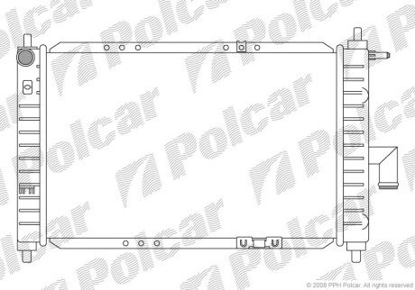 Радіатори охолодження Polcar 290208-3 (фото 1)