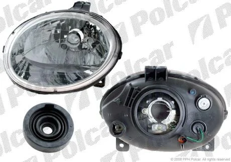 Фара основна ліва H4 Polcar 2902093E