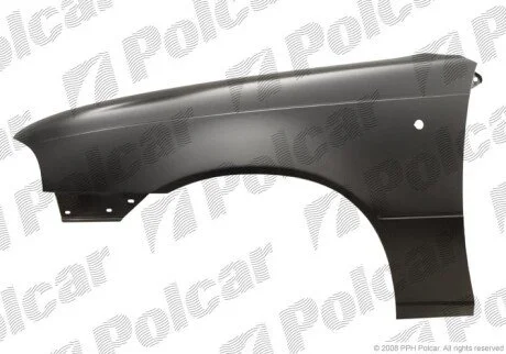 Крыло спереди слева с отверстием для поворотника Polcar 291001