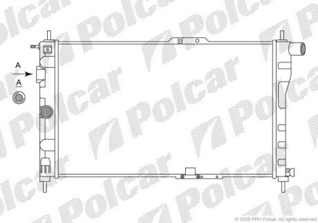 Радіатори охолодження Polcar 291008A1