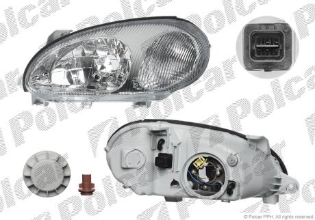 Фара основная Polcar 2912096E