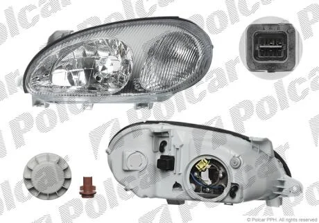Фара основна Polcar 2912096E