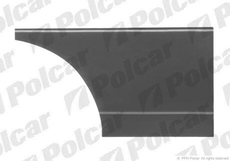 Ремкомплект обшивки дверей левый Polcar 295040131
