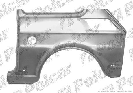 Крыло заднее правое Polcar 300084