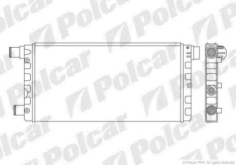 Радіатори охолодження Polcar 300108B2