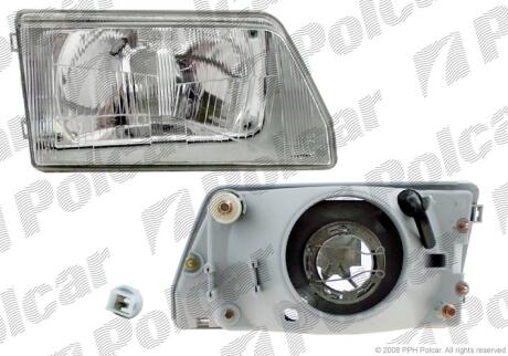 Фара основная правая H4/R2, W5W Polcar 300110CE