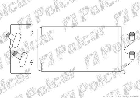 Радіатори обігріву Polcar 3001N8-1