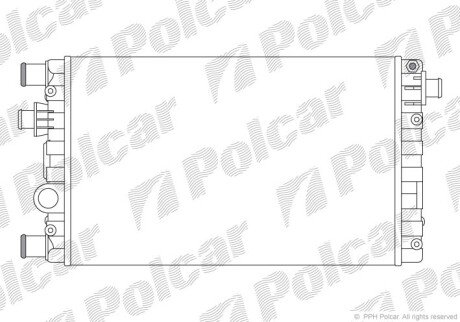 Радіатори охолодження Polcar 300208A1