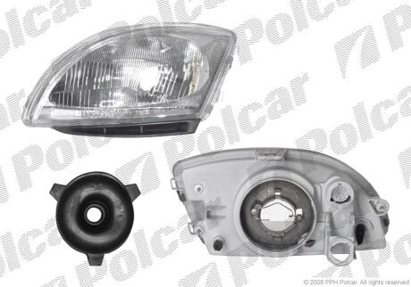 Фара основная правая H4 Polcar 3002101EUA