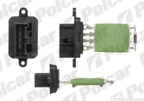 Регулятор вентилятора кабины Polcar 3002KST-3
