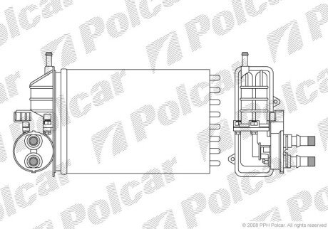 Радіатори обігріву Polcar 3002N8-1