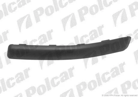 Молдинг бампера прав Polcar 300307-8