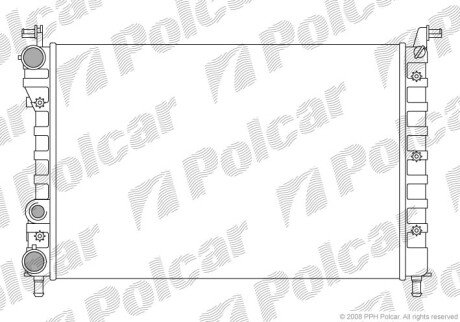 Радиаторы охлаждения Polcar 300508A2